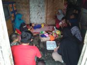 Satrio Anak Umur 12 Tahun warga Dusun Kedaung Barat Desa Kedaung, Kecamatan Sragi,Lampung Selatan Terbaring Dikasur Butuh Bantuan Kursi Roda