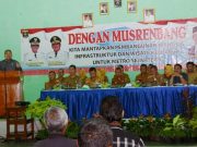 Wakil Walikota Metro Pimpin Musrenbang Di Aula Kelurahan Margorejo