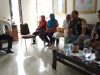 perwakilan LSM GMBI dan enam orang warga Pekon Banjarejo dipersilakan masuk ke Kantor BPN yang diterima langsung oleh Kakan ATR/BPN Pringsewu