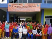 Peringati Hari Kanker Se-Dunia Puskesmas Iringmulyo Metro Adakan Pemeriksaan Inspeksi Visual Asam asetat (IVA) Gratis.