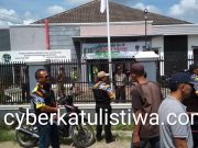 Diduga pembayaran ganti rugi tanah tidak transparan, LSM GMBI Wilter Lampung bersama warga Pekon Banjarejo, berunjuk rasa di depan kantor ATR/BPN Kabupaten Pringsewu