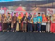 Bupati Tanggamus Hj. Dewi Handajani Menghadiri Sekaligus Menutup Festival Hadroh Dan Rebana Se- Kabupaten Tanggamus