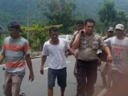 Penemuan Sesosok jenazah perempuan di areal pesawahan Pekon Srikaton Kecamatan Semaka Kabupaten Tanggamus