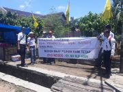 Spanduk Provokatif Jelang Kedatangan Prabowo Dicopot