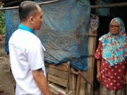 Dewan Pimpinan Daerah (DPD) II Komite Nasional Pemuda Indonesia (KNPI) Kabupaten Lampung Tengah Beri Bantuan Di Kelurahan Bandar Jaya Timur, Kecamatan Terbanggi Besar, Kabupaten Lampung Tengah