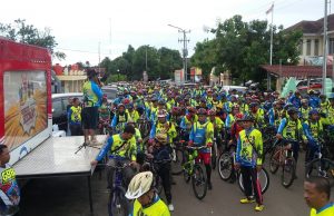 Sambil Fun Bike AKCF Sejabat, BNNP Banten Berkampanye Anti Narkoba
