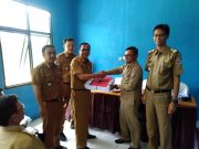 Pembagian Surat Pemberitahuan Pajak Terhutang(SPPT) Dan Daftar Himpunan Ketetapan Pajak (DHKP) Ke Seluruh Desa Telah Selesai Diberikan Di Tahun 2019