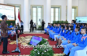Jokowi Undang 371 Siswa SMA Taruna Nusantara ke Istana Bogor