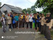 Ketua DPRD Kota Metro Selaku Ka.Kwarcab Kota Metro Pimpin Bersih – Bersih Di Perkemahan Wirakarya (PW) III Kwartir Cabang Pramuka Kota Metro