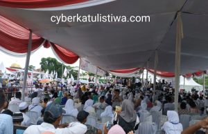 3000 Ulama Mendeklarasikan Dukung Prabowo – Sandi Pada Pilpres 2019 Di Lapangan Mulyojati Kota Metro Lampung