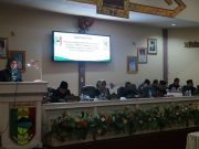 Ketua DPRD Tanggamus Heri Agus Setiawan,S.Sos Pimpin Rapat Paripurna Tentang RPJMD Di Gedung DPRD Tanggamus