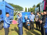Bupati Kabupaten Tanggamus Pimpin Upacara Peringatan Hari Kartini ke-140 Tahun 2019 Di Lapangan Pemkab Tanggamus