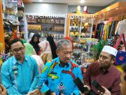 Wakil Wali Kota Metro Hadiri Pembukaan Unit Kegiatan Kecil Menengah (UKM) di Chandra Supermarket Kota Metro