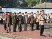 Polres Metro Upacara Ziarah Dan Tabur Bunga Dalam Memperingati Hari Bhayangkara Ke-73