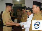 Bupati Tanggamus Hj. Dewi Handajani, Lantik 17 orang Pejabat dilingkungan Pemerintah Kabupaten Tanggamus