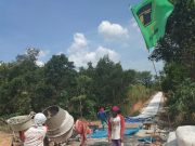 Pembangunan Gorong – Gorong Desa Sidomulyo Mesuji Sudah Digelar