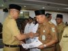 Sekda Tanggamus mewakili Bupati Tanggamus Lantik 27 Orang Pejabat Struktural