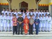 Bupati Tanggamus Kukuhkan 30 Anggota Pasukan Pengibar Bendera
