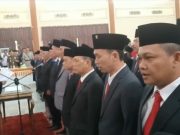 Pengambilan Sumpah Janji Anggota Dewan Perwakilan Rakyat Daerah (DPRD) Kabupaten Tanggamus Periode 2019-2024