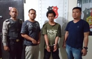 Polsek Tumijajar Bersama Warga Berhasil Menangkap Pelaku Curat Di Tulang Bawang Barat