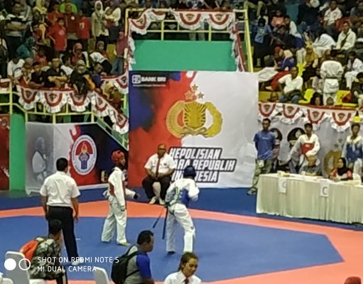 SUKSES….!! Kontingen Taekwondo Metro-Lampung Sabet 18 Mendali Emas Dan 9 Perak Di Tournament Kapolri Cup II 2019