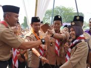 HUT Pramuka Ke-58, Pramuka Di Kota Metro Lounching E-KTA Pramuka Online Pertama Di Indonesia