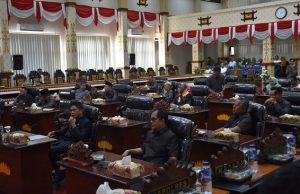 Sidang Paripurna DPRD Kota Metro Atas 4 Raperda Metro