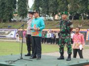 Polres, Kodim Dan Pemkab Tanggamus Gelar Apel Gabungan