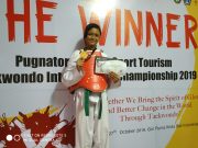Atlet Taekwondo Metro – Lampung Kalahkan Atlet Malaysia Di Open Tournament Internasional Di Badung – Bali