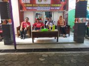 Bupati Tanggamus Hj. Dewi Handajani Hadiri Kegiatan Bakti Sosial Peduli Lingkungan Bersih Dan Sehat