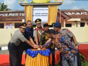 Kapolda Lampung Irjen Pol Drs. Purwadi Arianto, M.Si Resmikan Polres Tulang Bawang Barat