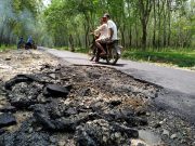 Masyarakat Minta BPK Audit Proyek Jalan Dusun 2 Sabahbalau Lampung Selatan