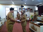 Bupati Tanggamus Lantik Kepala Dinas Disdukcapil Tanggamus