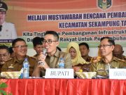 Bupati Lamtim Hadiri Musrenbang : Masih Terus Focus Di Infrastruktur Di Tahun 2020