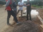 Proyek Lean Concrete (LC) Dinas (PUPR) Mesuji Diduga Tidak Jelas