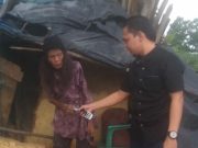 AJO Indonesia Mesuji Datangi Rosminah Yang Hidup Sebatang Kara