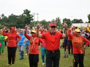 Bupati Lamtim Hadiri Acara Gerakan Masyarakat Hidup Sehat (Germas)