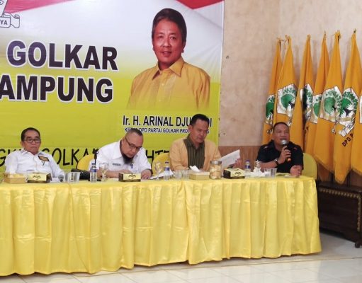 Panitia Musda Partai Golkar Lampung, Gelar Rapat Persiapan