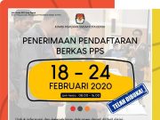 KPU Kota Depok Buka Pendaftaran PPS Mulai Tanggal 18 Februari Sampai 24 Februari 2020