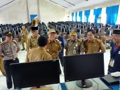 Wakil Bupati Tanggamus Tinjau Pelaksanaan CPNS Tahun Anggaran 2019