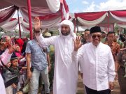 Bupati Lamteng Hadiri Acara Tabligh Akbar Bersama Syekh Muhammad Jaber