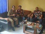 Laskar Merah Putih Tulang Bawang Barat Silahturahmi Dengan Camat Gunung Agung