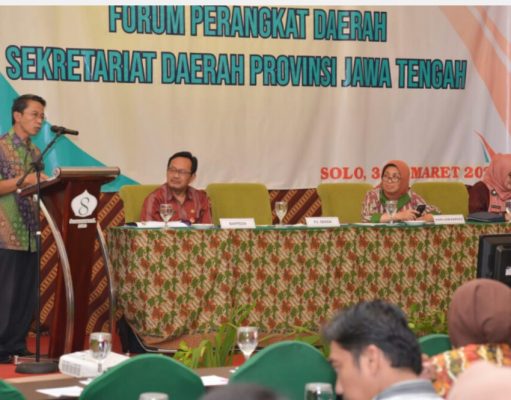 Provinsi Jawa Tengah Adakan Rakor dan FGD