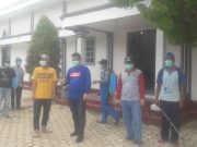 Kegiatan Penyemprotan Desinfektan Antisipasi Covid-19 Di Tulang Bawang Udik