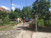 Hujan Desinfektan Di Tiyuh Penumangan Baru Tubaba
