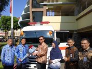 RSU A Yani Kota Metro Terima 1 Mobil Ambulance Dari CSR Bank BNI