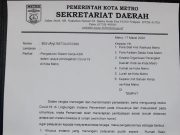 Ribuan ASN Kota Metro Diliburkan