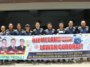 HIPMI Provinsi Lampung Serahkan Bantuan APD Ke RSUD A. Yani Kota Metro