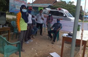 Desa Aji Jaya Mesuji Dirikan Pos Penjagaan Guna Antisipasi Penyebaran Covid 19