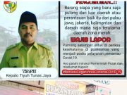 Tunas Jaya Gunung Agung, Melakukan Berbagai Cara untuk Penanggulangan Covid-19